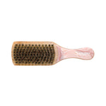 Mini Boar Bristle Brush in Pink Chantilly bristle view