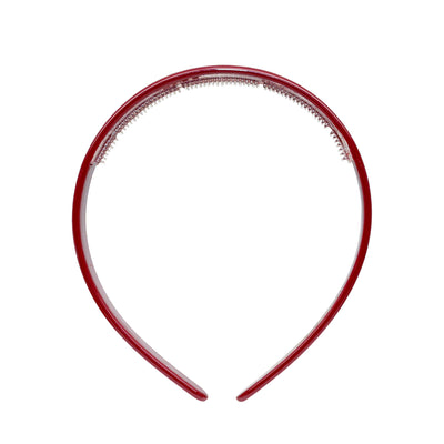 Wide Starlet Headband in Cherry Kiss